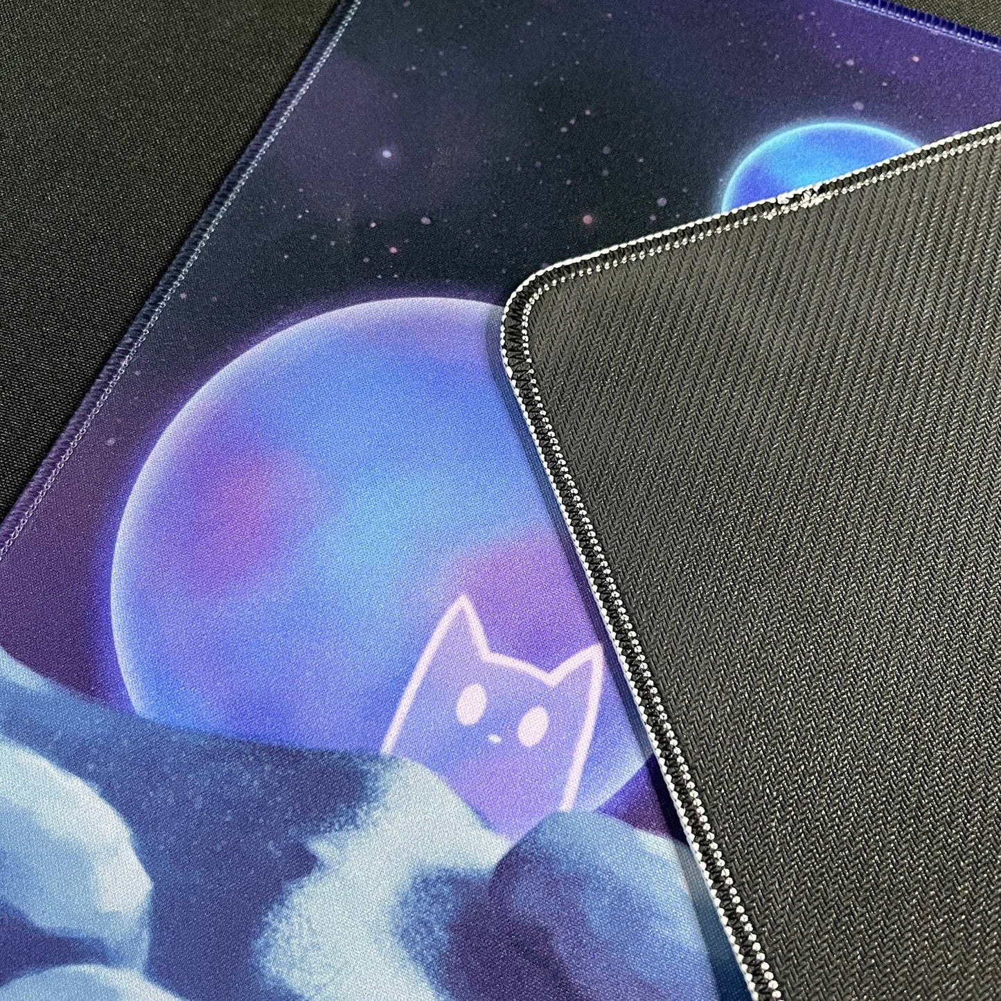 ManaCat Wastes Playmat: Drawstring Bag with Label
