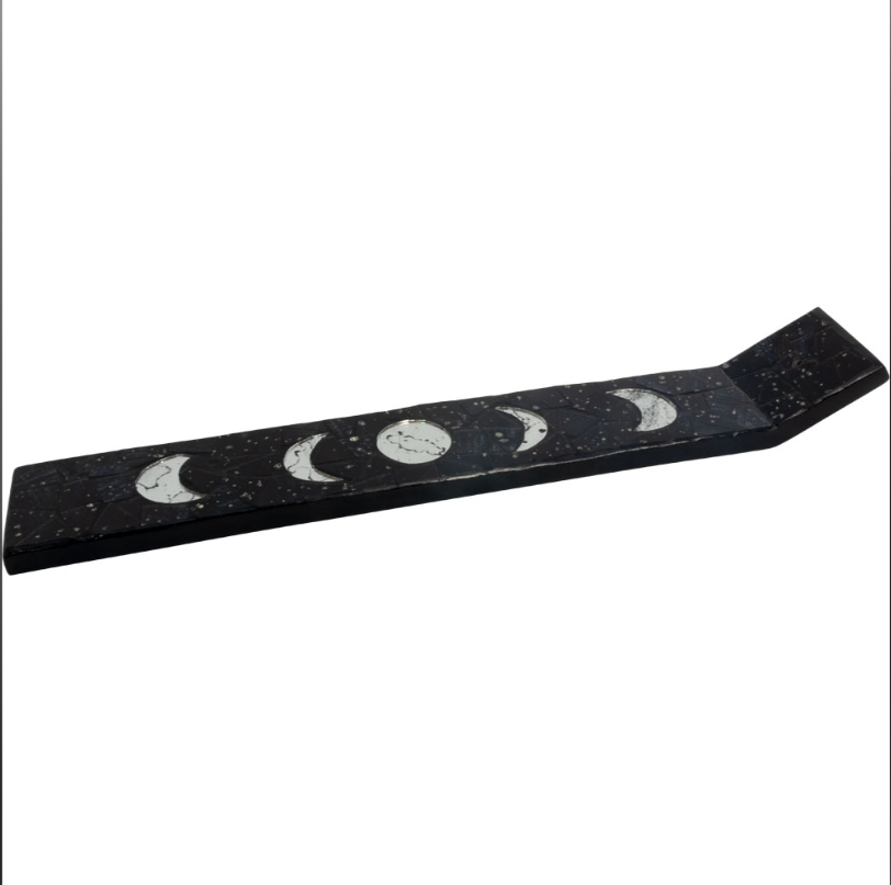 15 in Incense Holder w/ Moon Phases