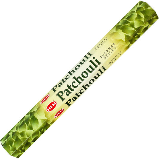 Hem Hexagonal Pack Incense 20 Gr Patchouli (Pk 6)