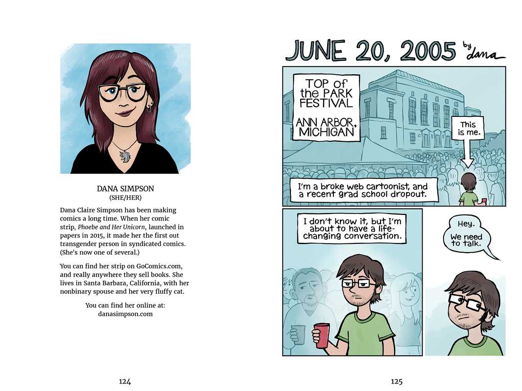 Out Side: Trans & Nonbinary Comics by: Paperback; 176 pages / English