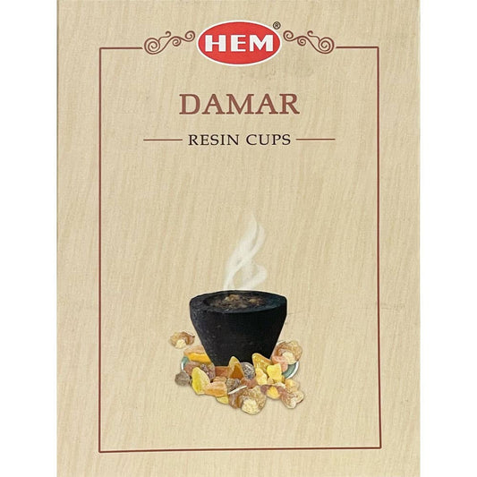 Hem Resin Cups - Damar (Pack of 10)
