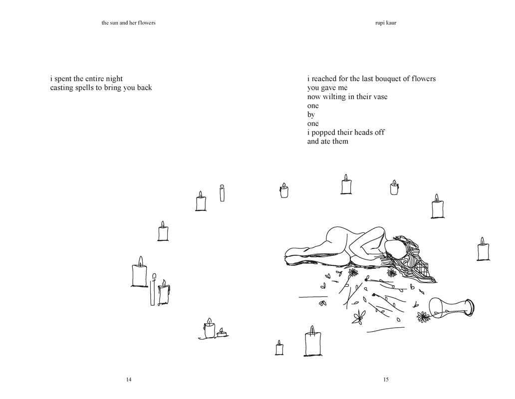 Sun and Her Flowers by Rupi  Kaur: Paperback; 256 pages / English
