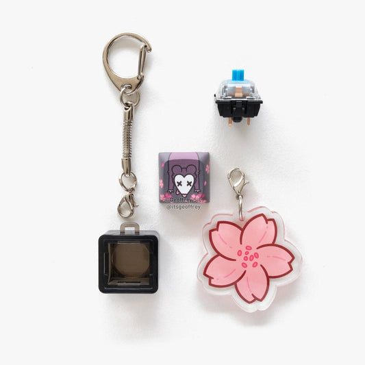 Garbage Clicky Keychains: Dead 'Possum