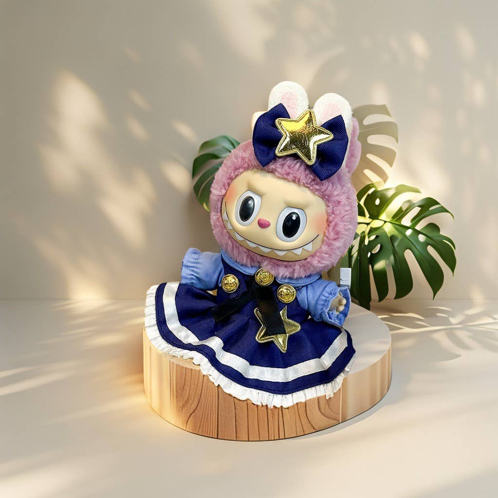 Luxurious Labubu clothes, outfit of labubu , duty free   : 6