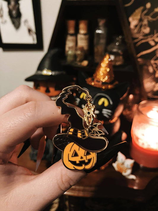Witch's Jack-o-Lantern - Halloween Enamel Pin