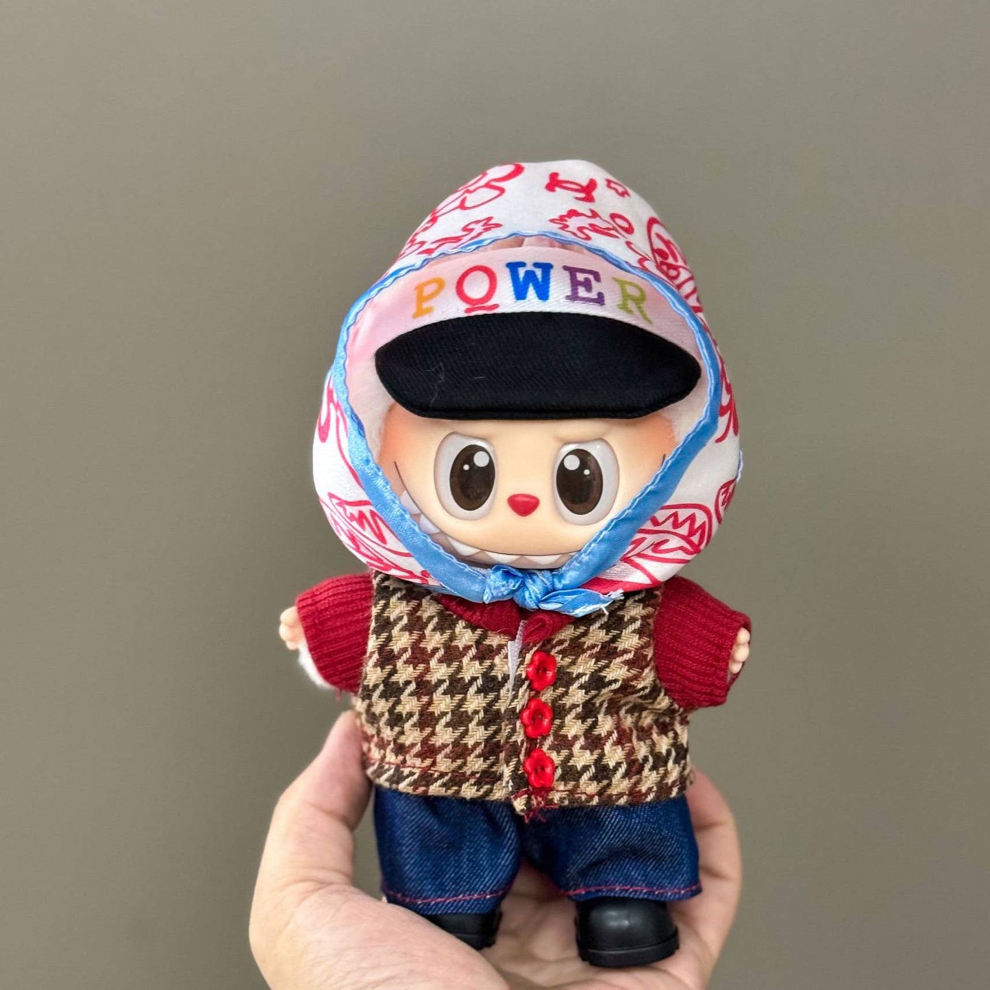 Halloween Labubu clothes, holiday decoration,suit for 17 cm : 1