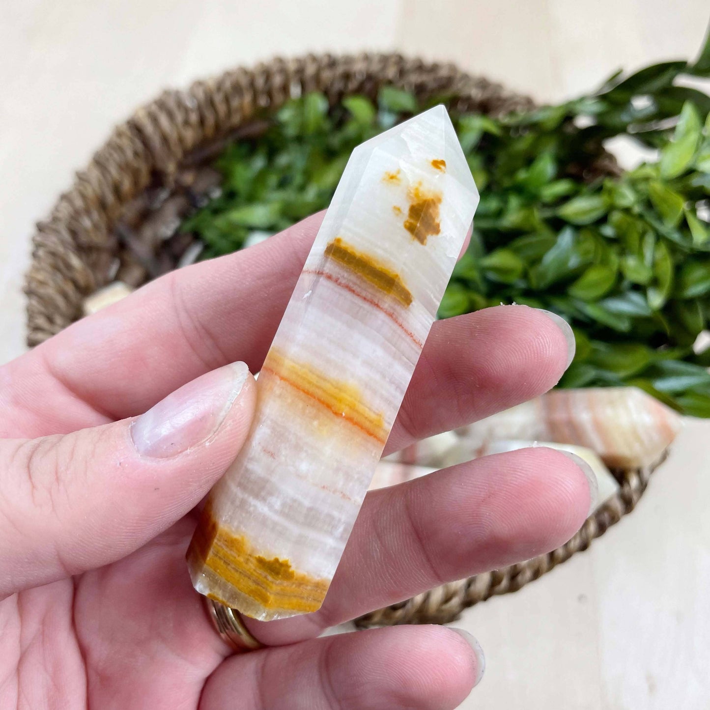 2.5-3inch Afghan Jade Spiritual Stone Point