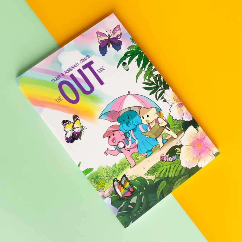 Out Side: Trans & Nonbinary Comics by: Paperback; 176 pages / English