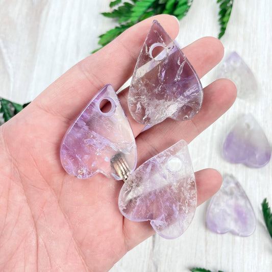 Gemstone Planchette Carving: Amethyst