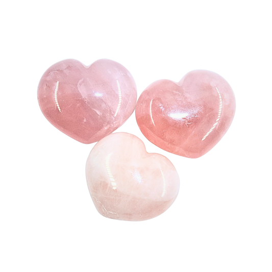 Crystal Heart - Rose Quartz Large