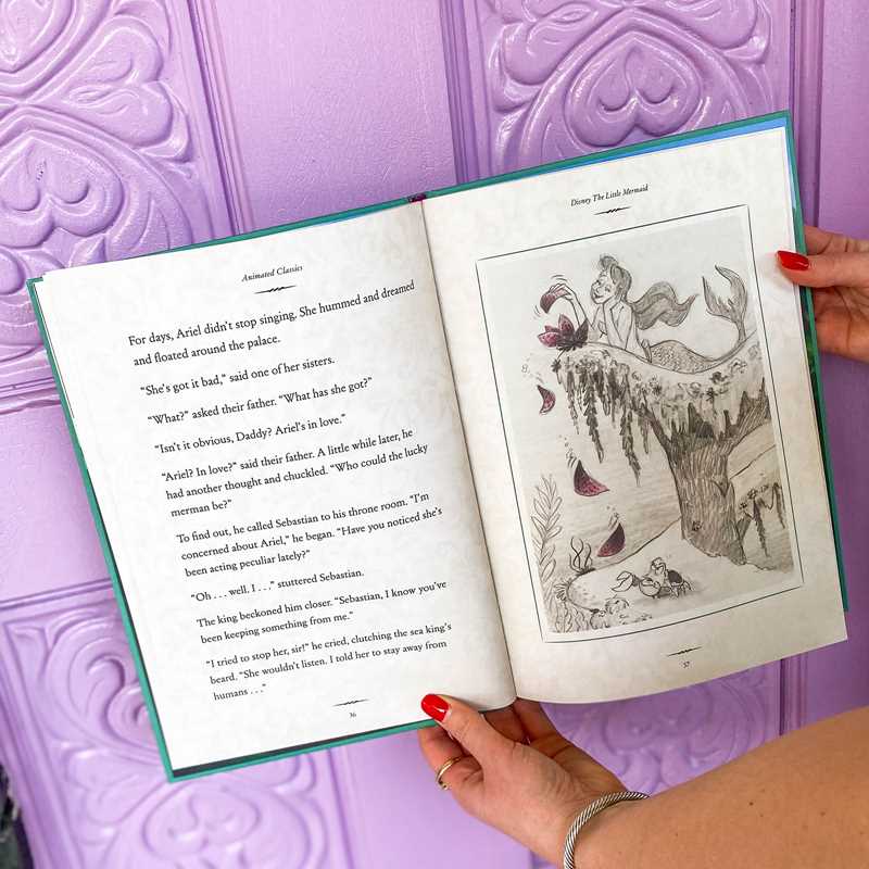Disney Animated Classics: The Little Mermaid by Editors of Studio Fun International: Hardcover; 74 pages / English