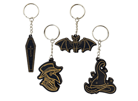 Spooky Keychains: Witch's Hat