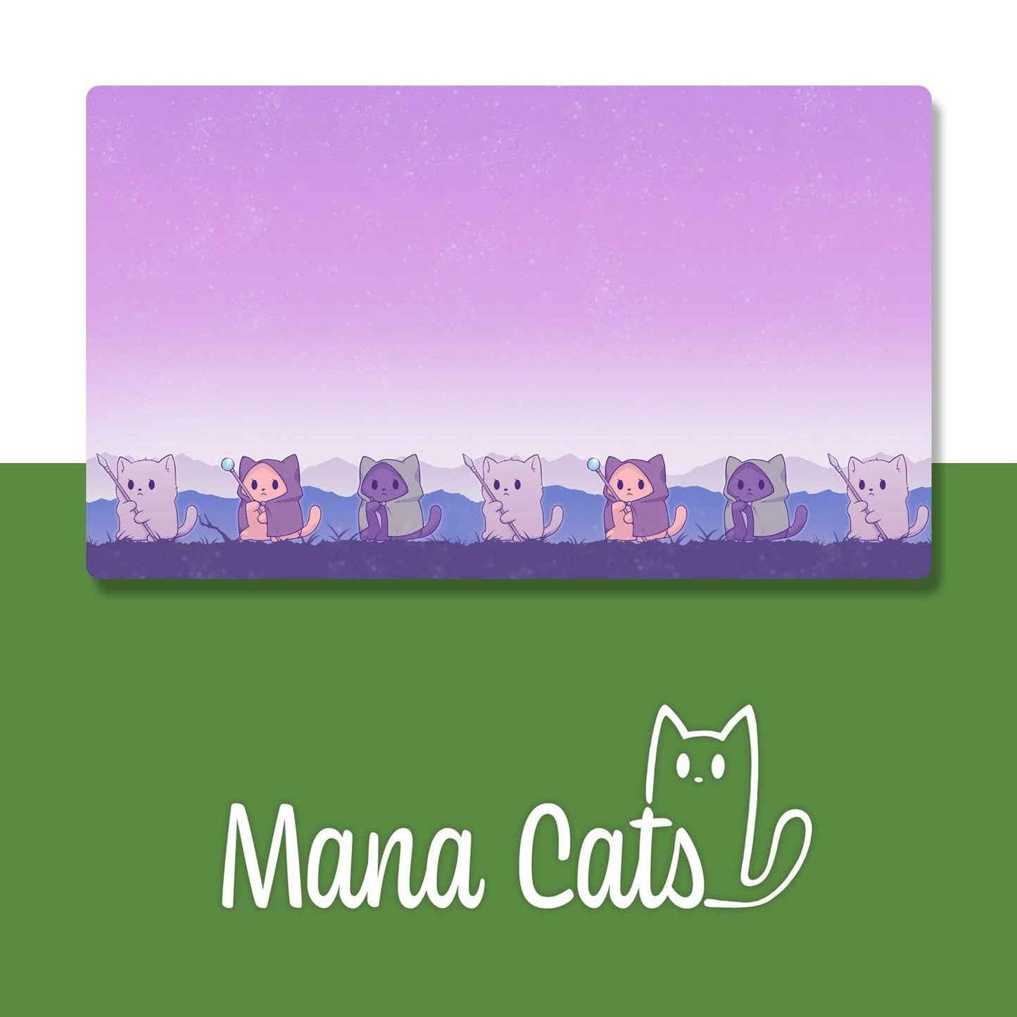 CnC Snow Cats Playmat