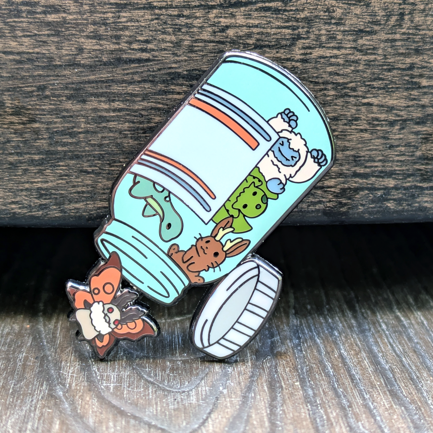 Cryptid Medicine Hard Enamel Pin -1.5"
