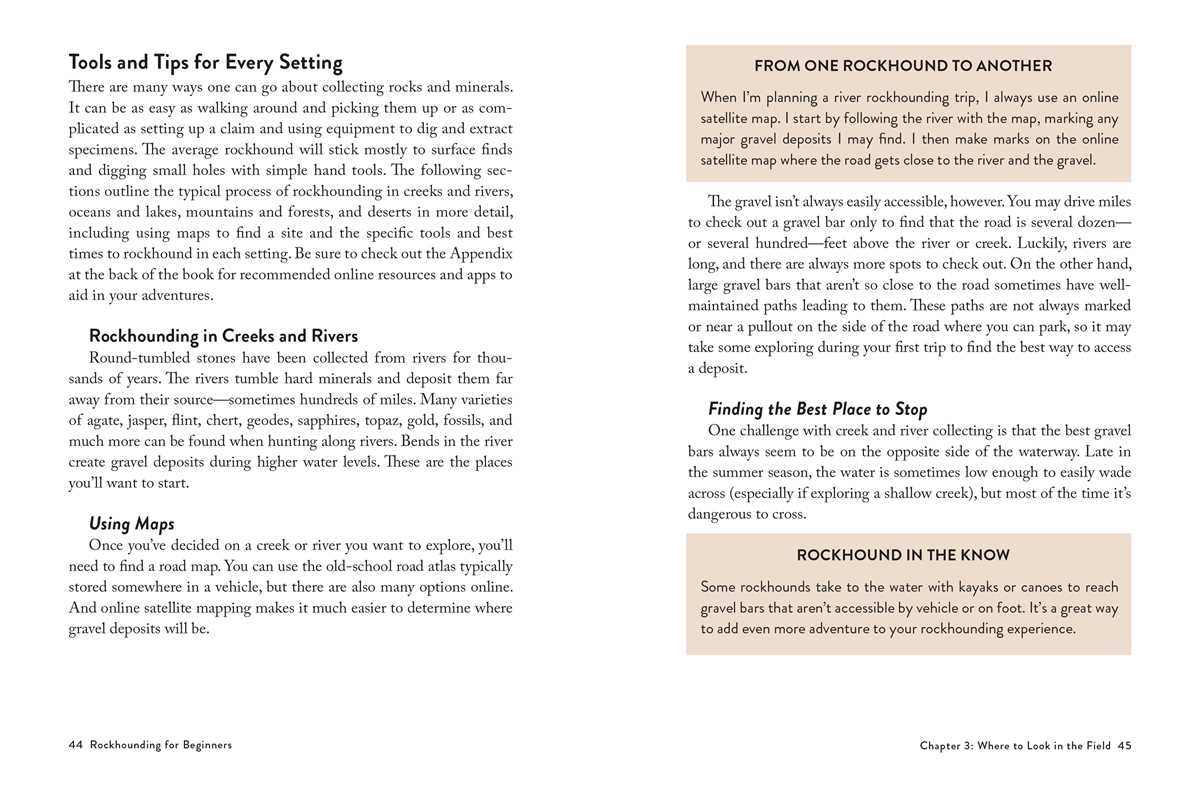 Rockhounding for Beginners by Lars W. Johnson: Paperback; 240 pages / English