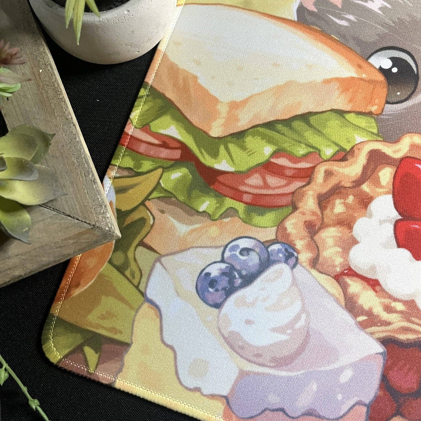 CnC Food Playmat: Drawstring Bag with Label