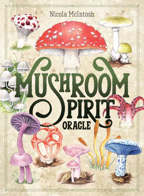 Mushroom Spirit Oracle by Nicola McIntosh: Flashcards; 112 pages / English