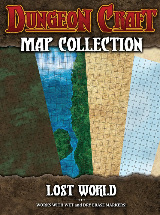BattleMap – Lost World 4 Map Pack