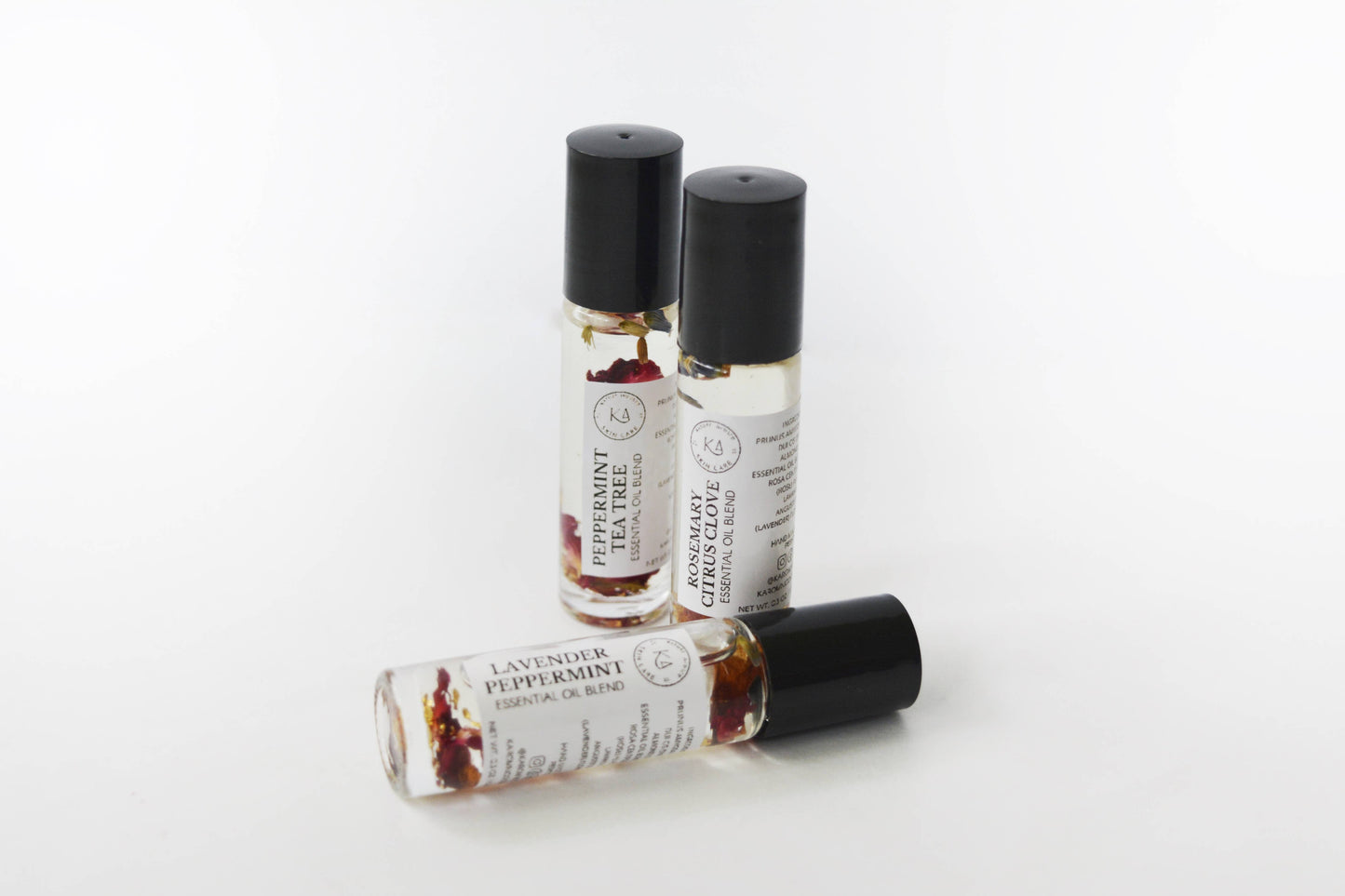 Essential Oil Natural Perfume Roll-on: Packaged in individual boxes / Orange Geranium