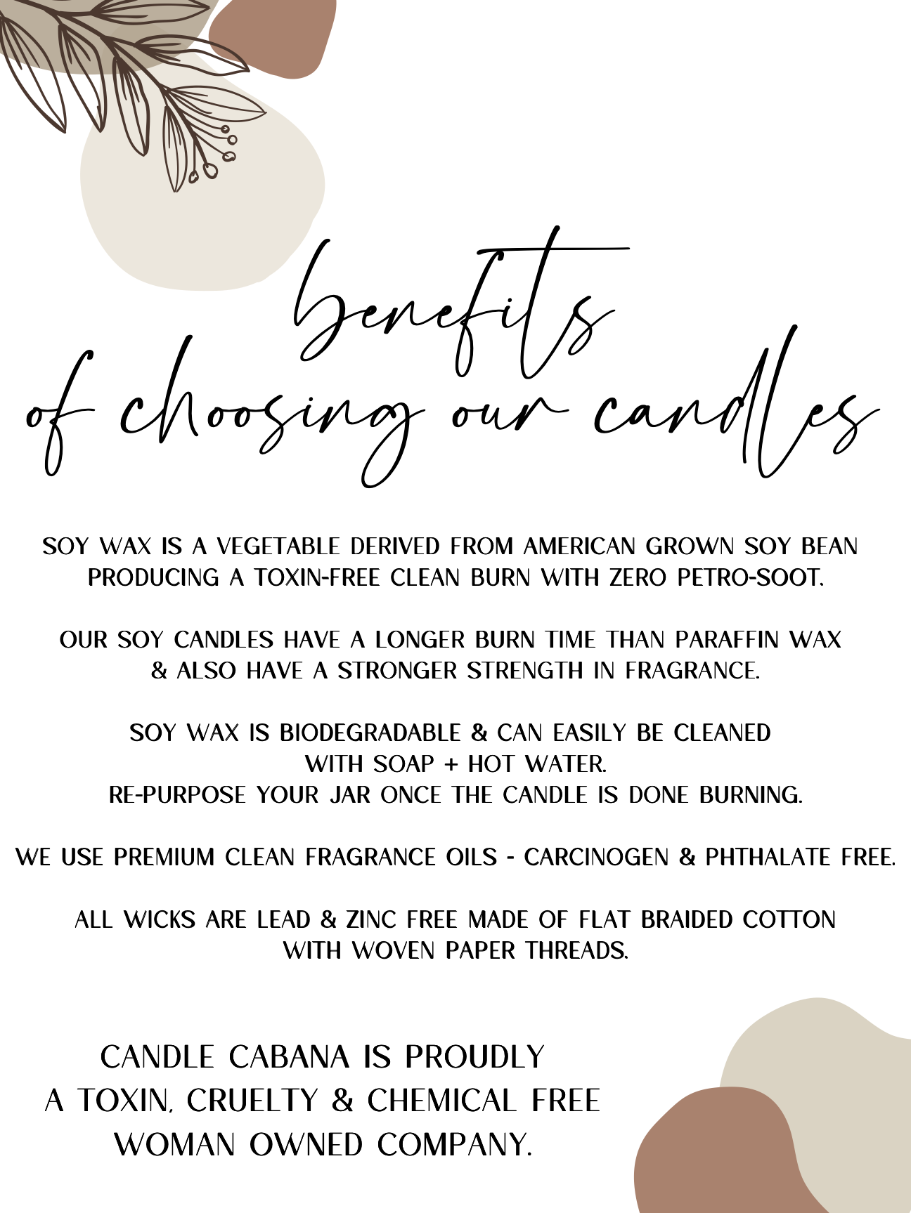 4oz Soy Candle - Spring Gardens