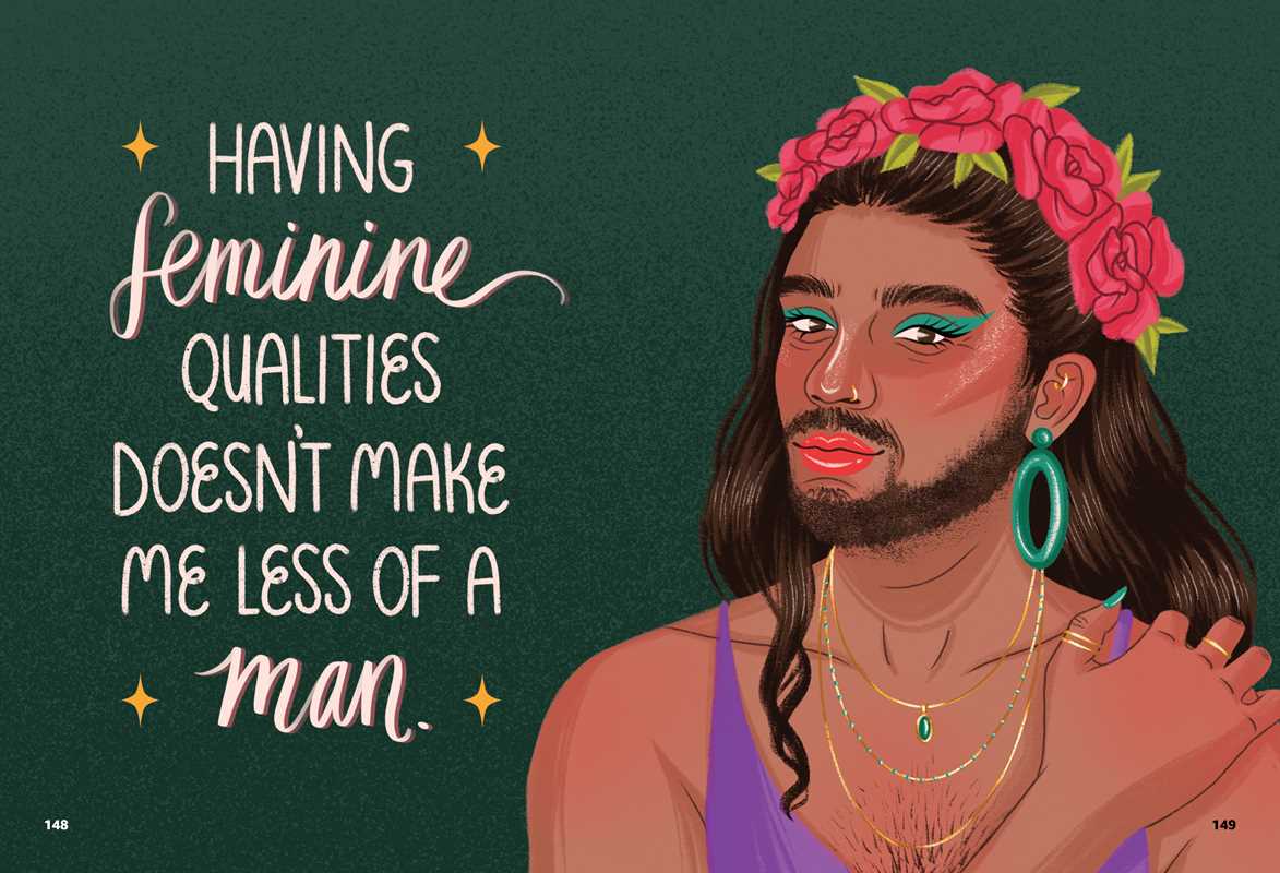 Affirmations for Queer People by Jess Vosseteig: Hardcover; 208 pages / English