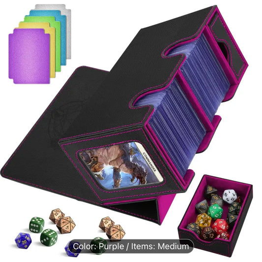 TCG - Double Commander Deck Box w/ Window