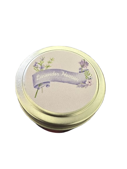 4oz 'Lavender Heaven' Travel Tin Soy Candle