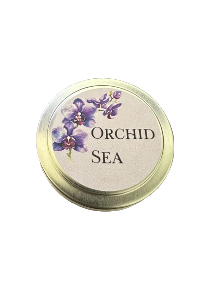 4oz 'Orchid Sea' Travel Tin Soy Candle