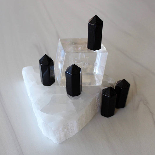 Obsidian Tower (Crystals & Stones)