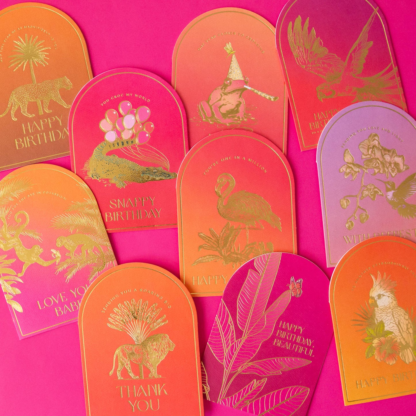 Croaking Birthday Card | Frog