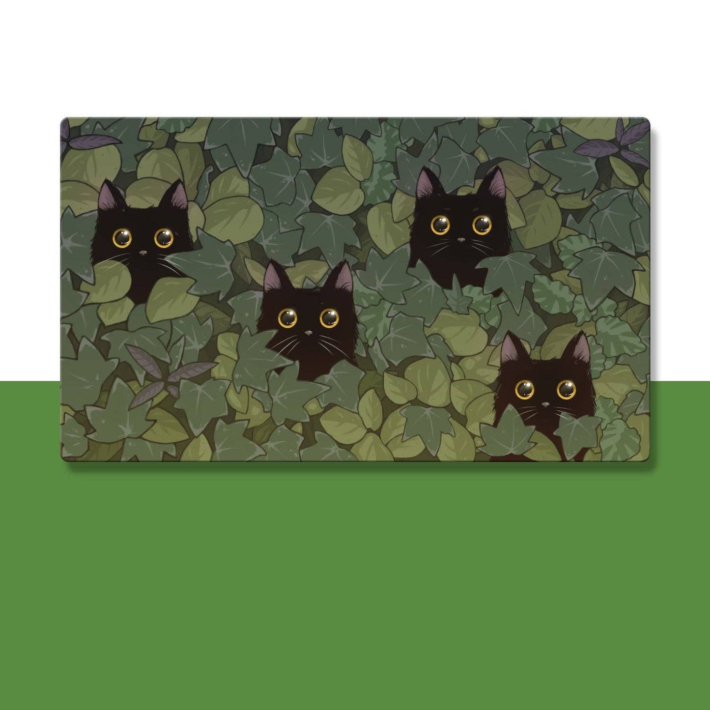 Ivy Void Cat Playmat: Drawstring Bag with Label