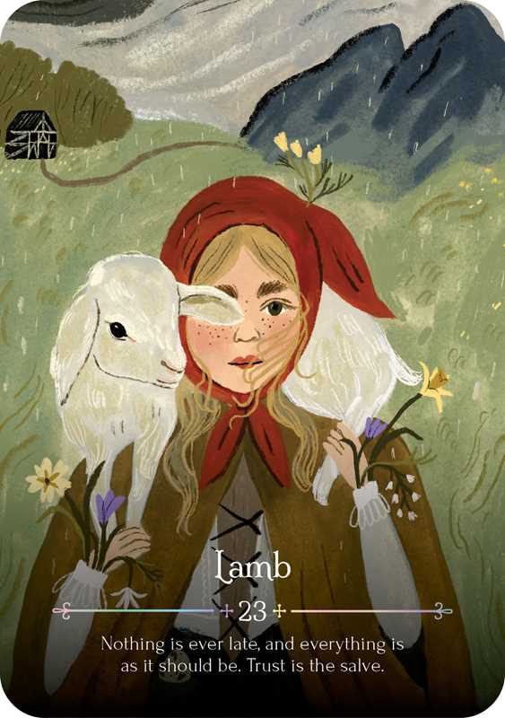 Seasons of the Witch – Ostara Oracle by Lorriane Anderson: Flashcards; 160 pages / English