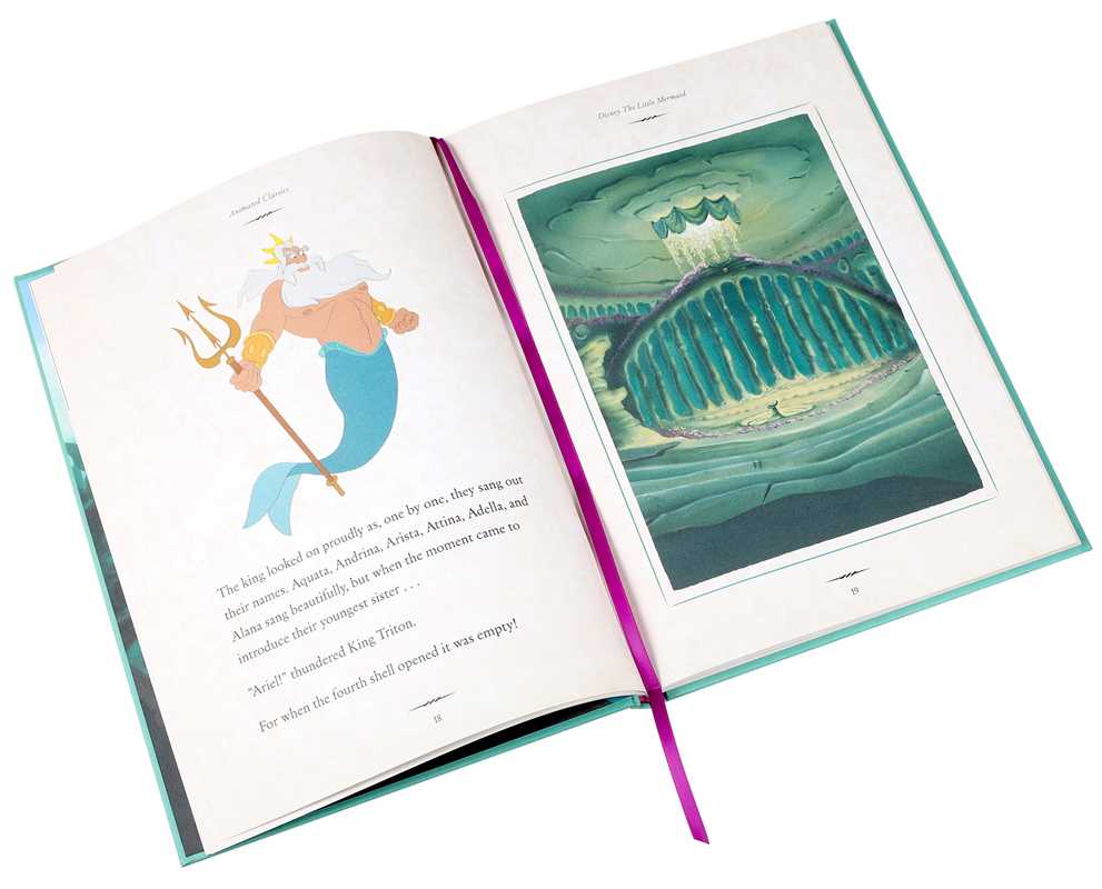 Disney Animated Classics: The Little Mermaid by Editors of Studio Fun International: Hardcover; 74 pages / English