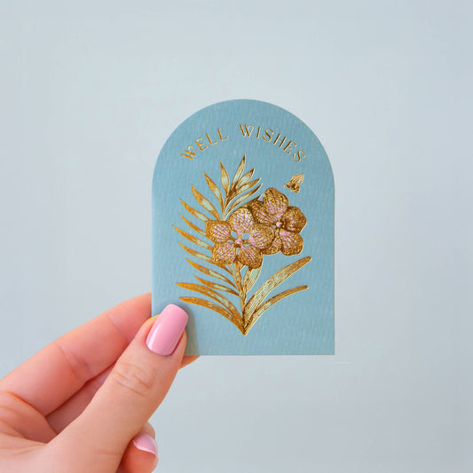 Well Wishes Orchid | Mini Card