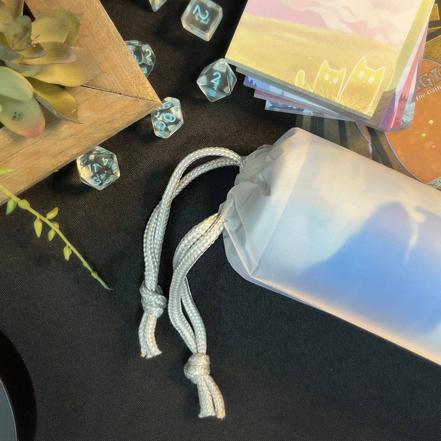 CnC Squirrel Playmat: Drawstring Bag with Label