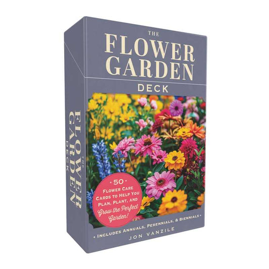 Flower Garden Deck by Jon VanZile: Flashcards; 50 pages / English