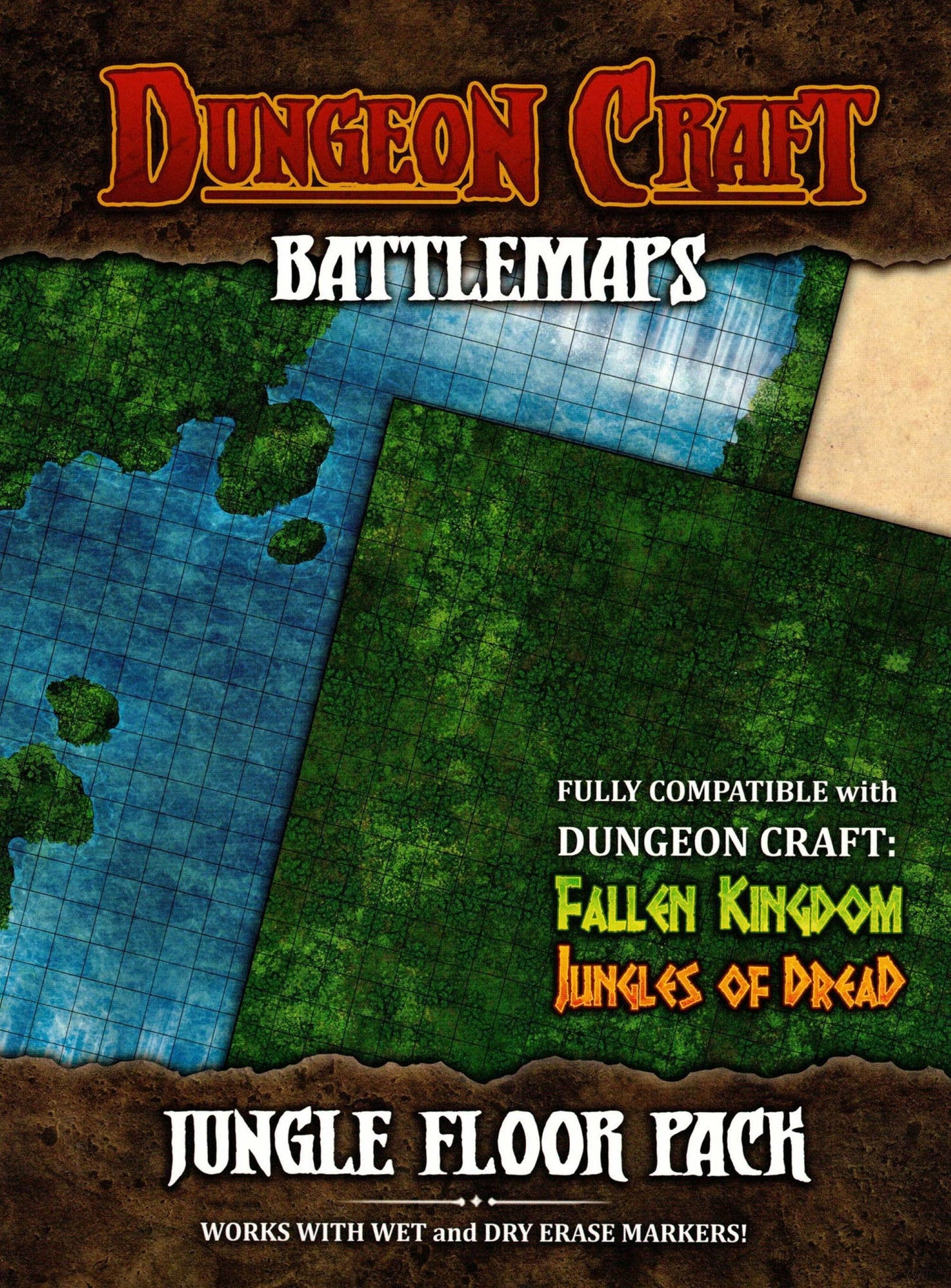 BattleMap – Lost World 4 Map Pack