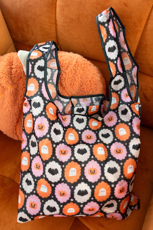Halloween Folding Reusable Tote