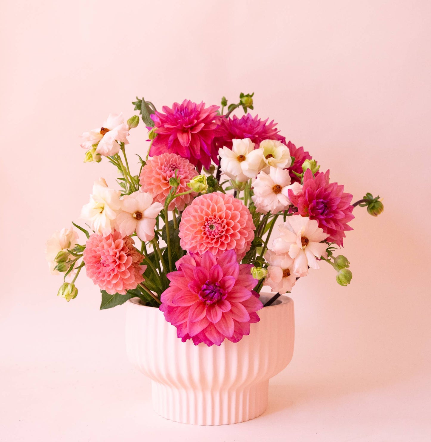 Presley Pedestal Vase | Ballerina : 5.5 inch