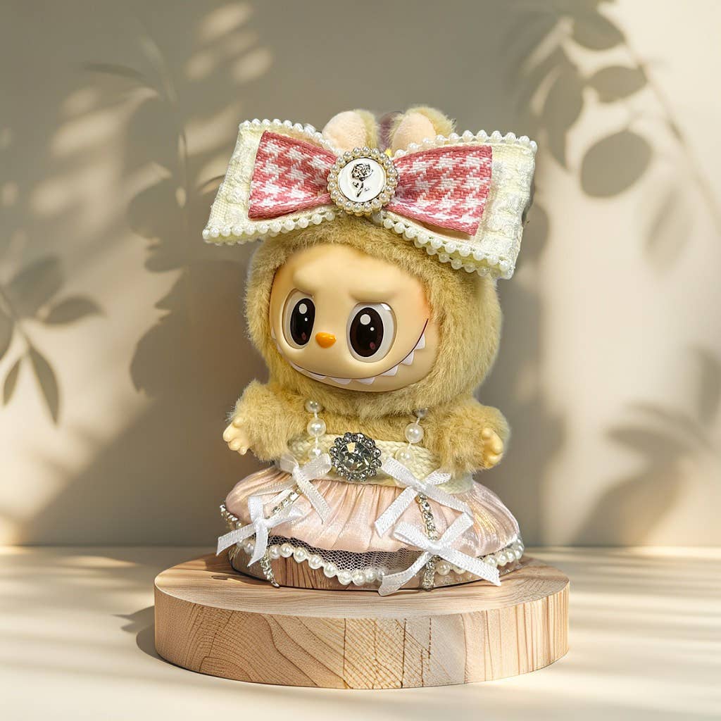 Luxurious Labubu clothes, outfit of labubu , duty free   : 6