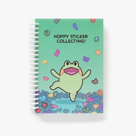 MD Bean the Frog Reusable Sticker Book