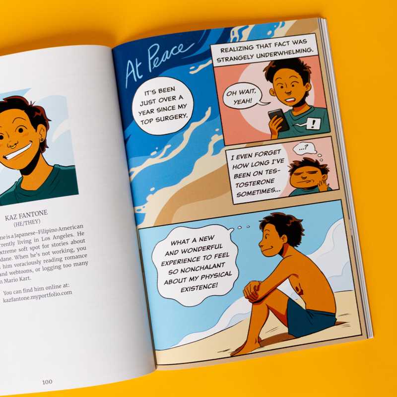 Out Side: Trans & Nonbinary Comics by: Paperback; 176 pages / English