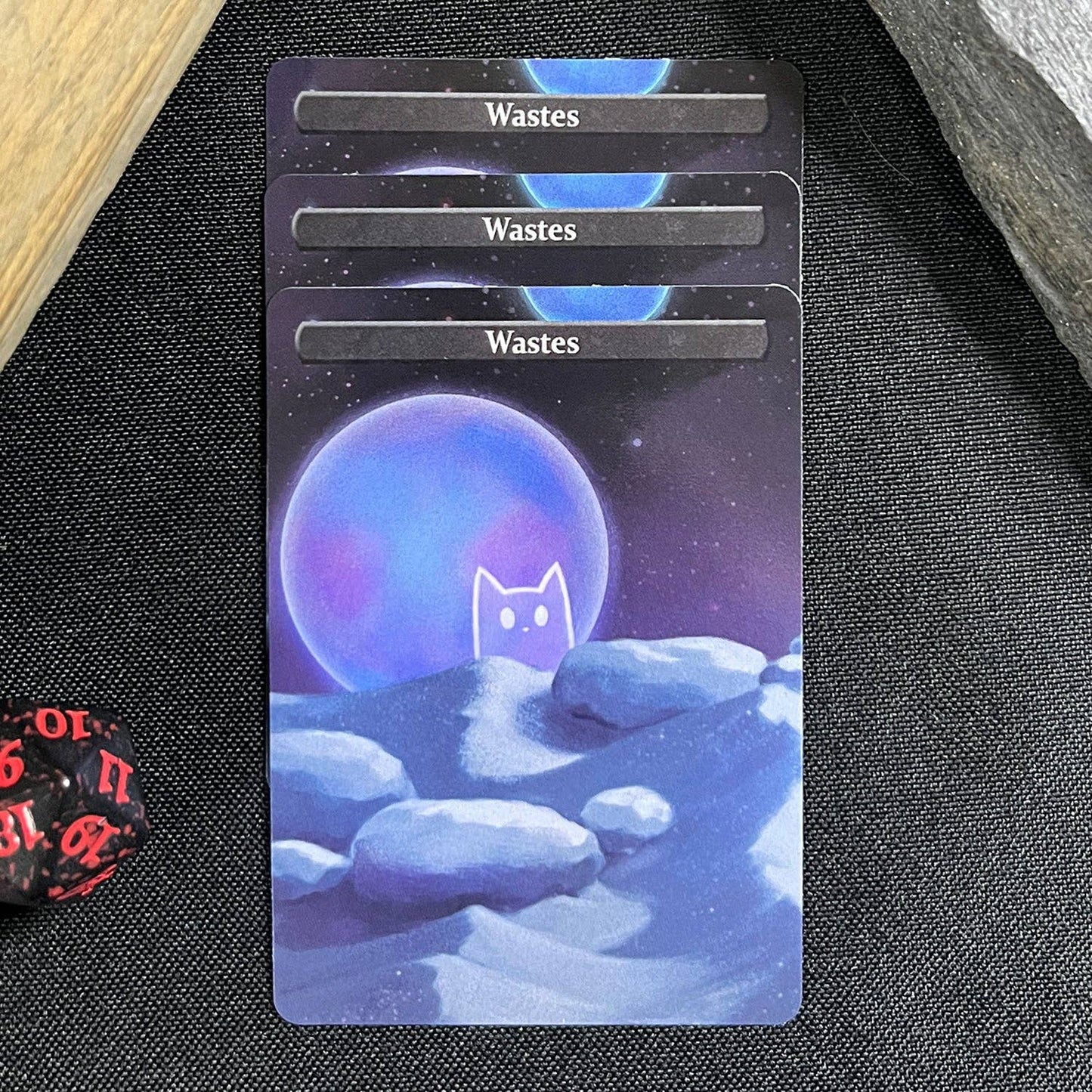 ManaCat Wastes - Land Proxy Set