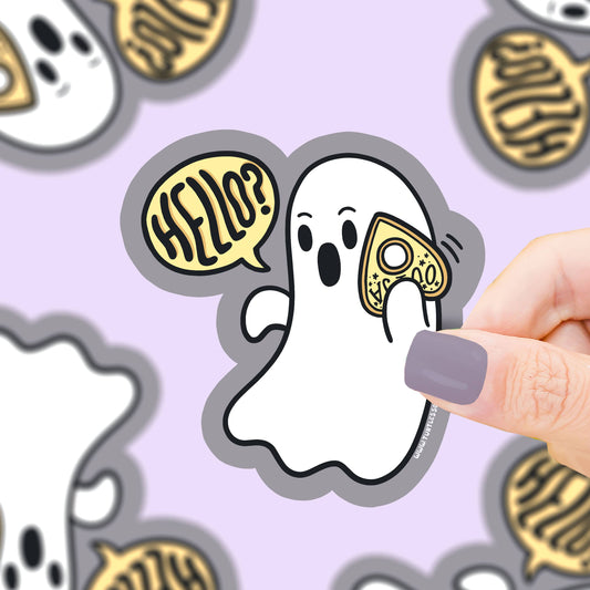 Ghost Planchette Call Halloween Vinyl Sticker
