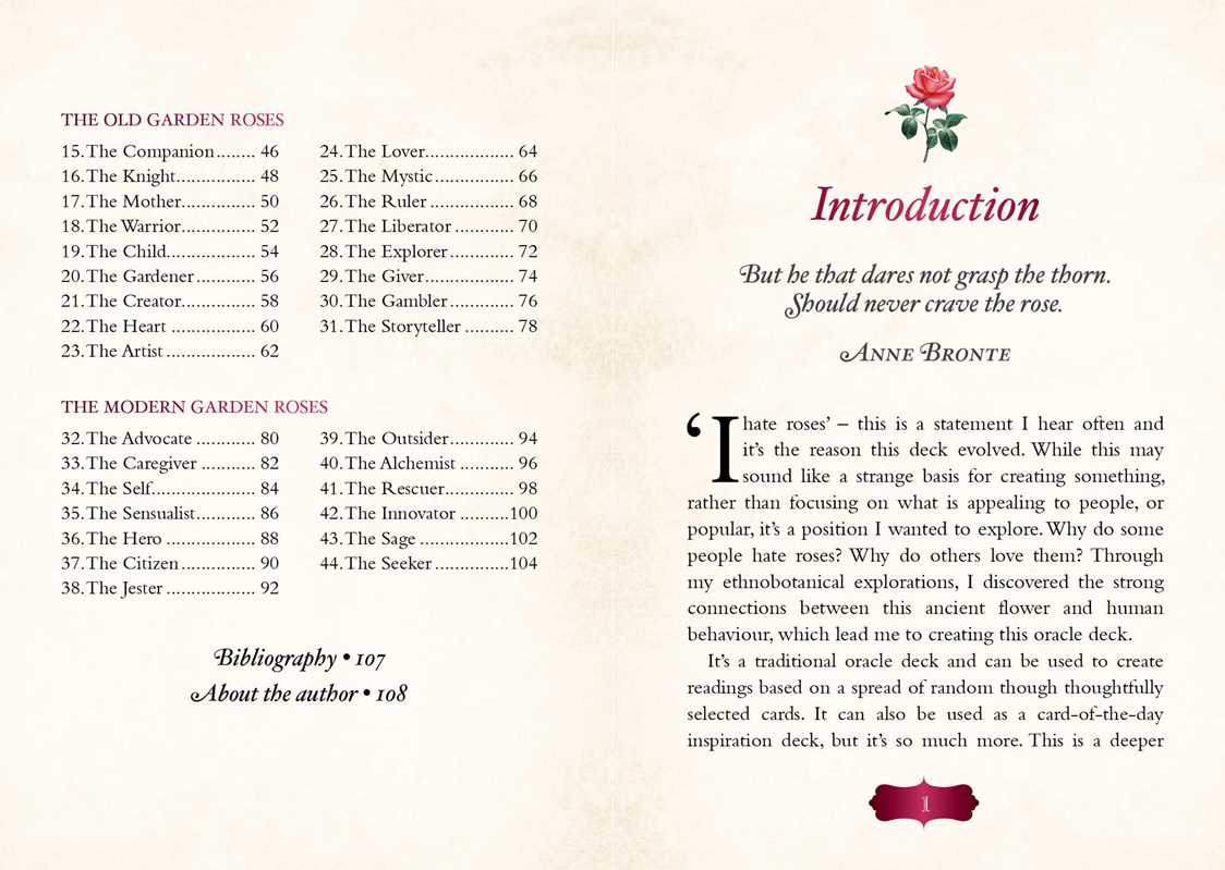 Oracle of The Roses by Cheralyn Darcey: Flashcards; 128 pages / English