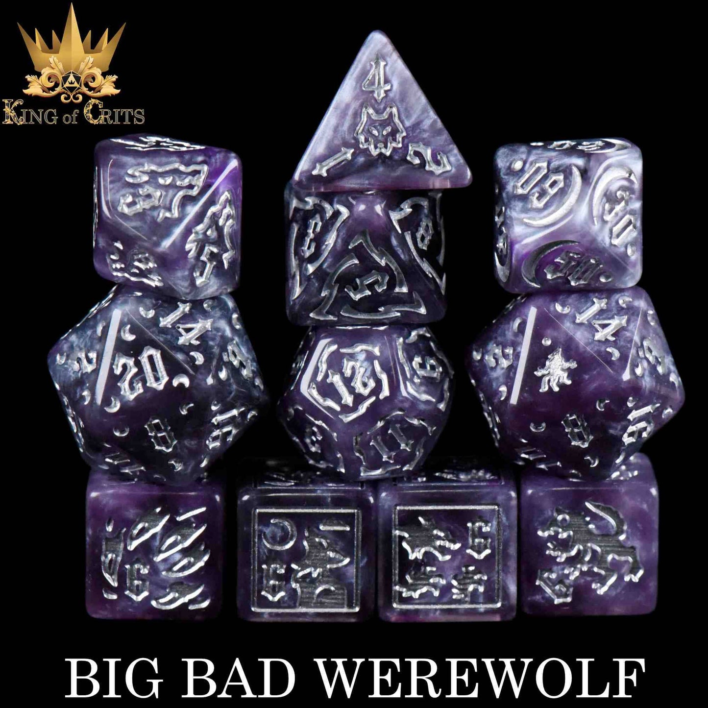 Big Bad Werewolf - 11 Dice Set