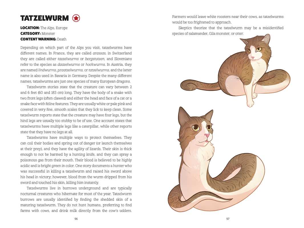 Cryptids, Creatures & Critters by Rachel  Quinney: Paperback; 208 pages / English