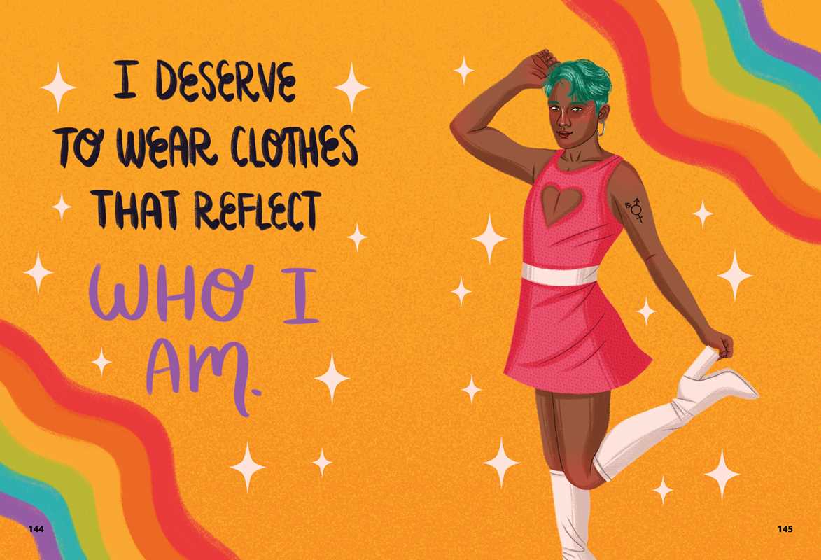Affirmations for Queer People by Jess Vosseteig: Hardcover; 208 pages / English