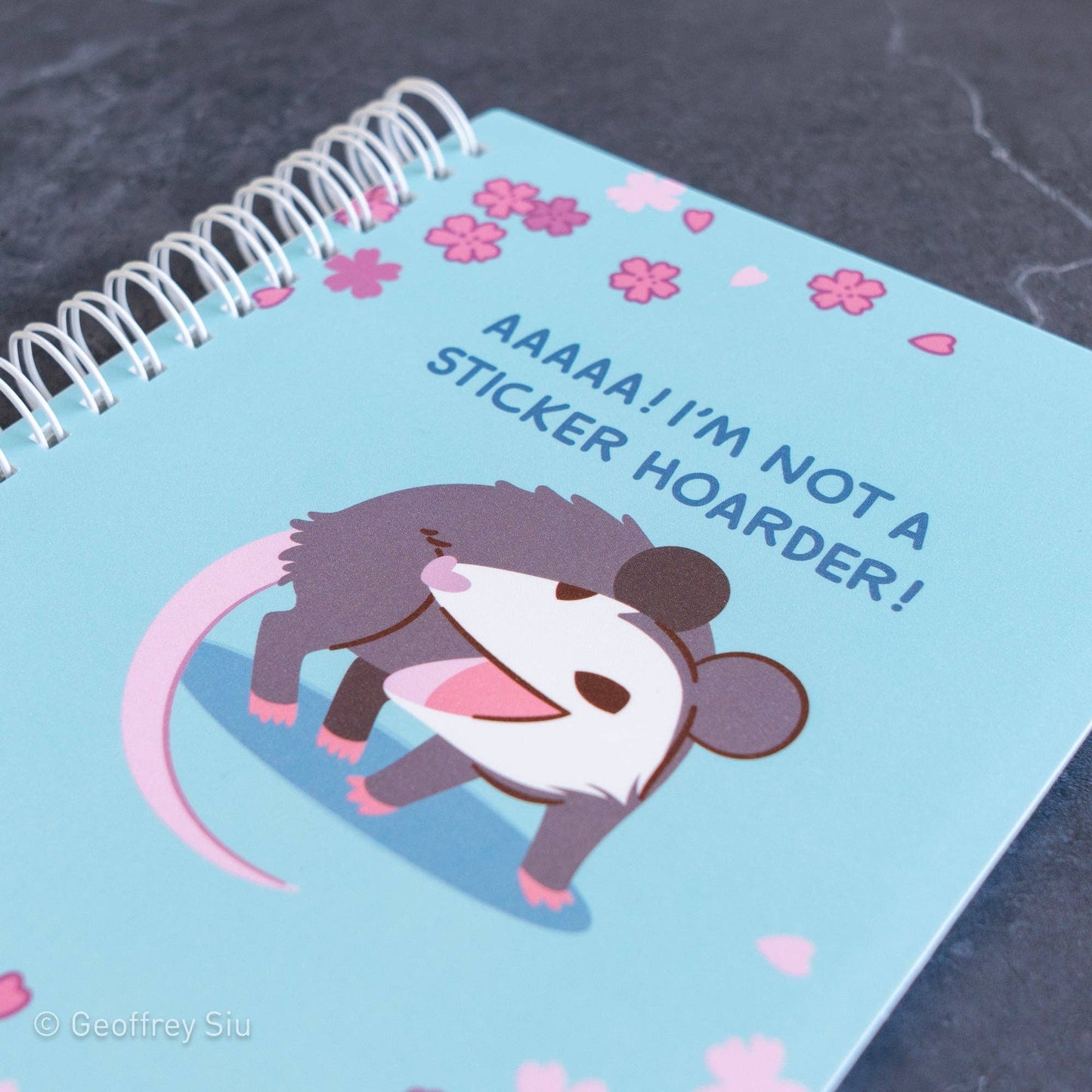 MD Cherry 'Possum Reusable Sticker Book