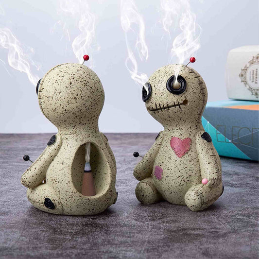 Voodoo Doll Back Flow Incense Burner